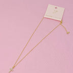 Shell Pearl Cross Necklace