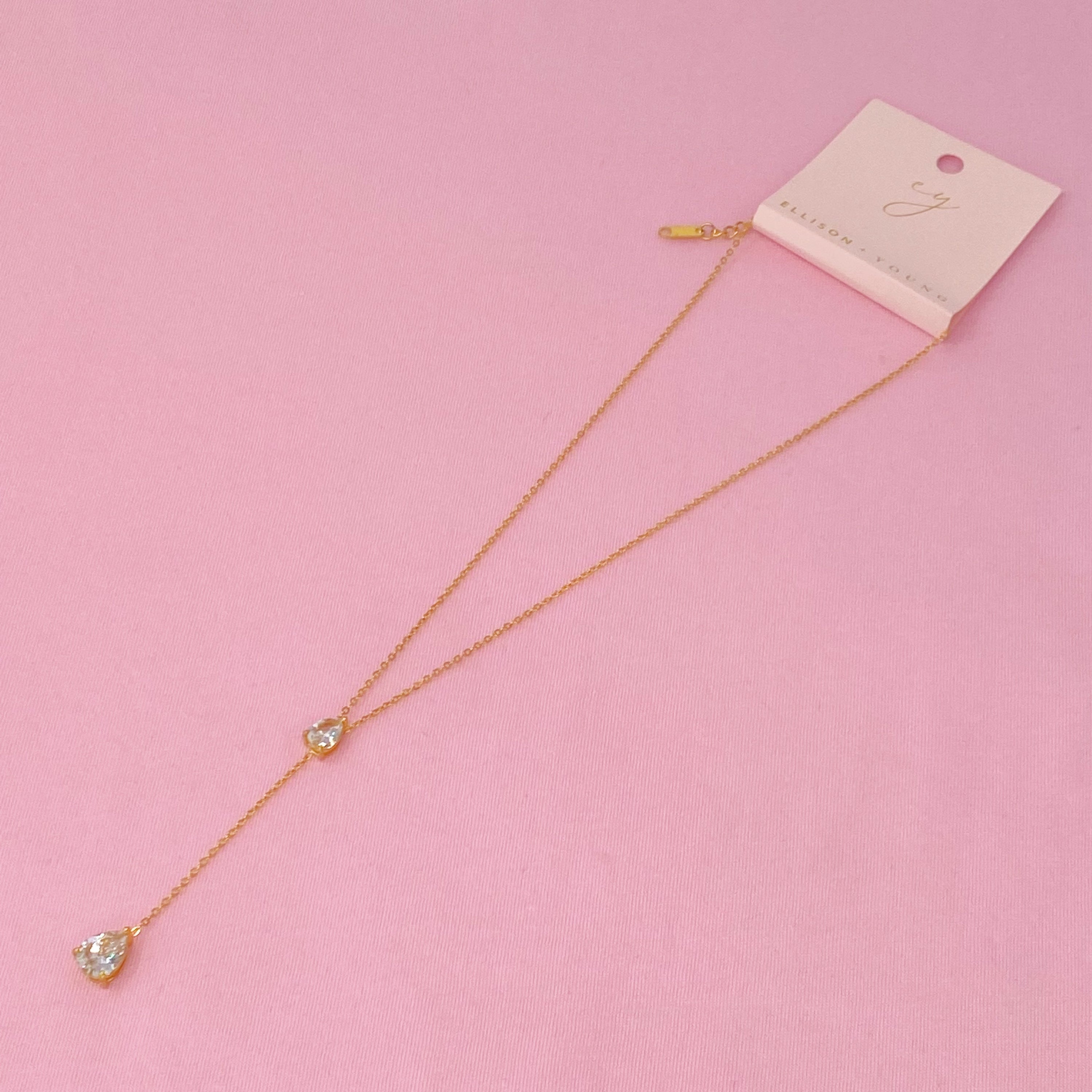 Superior Shine Drop Necklace