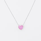Absolute Beauty Sterling Silver Heart Necklace