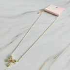 Simply Shine Bow Necklace