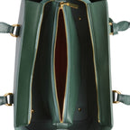 Green- Sophie Vegan Leather Tote Bag