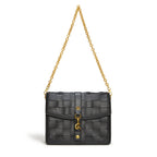 Daisy Black Vegan Shoulder & Crossbody Bag