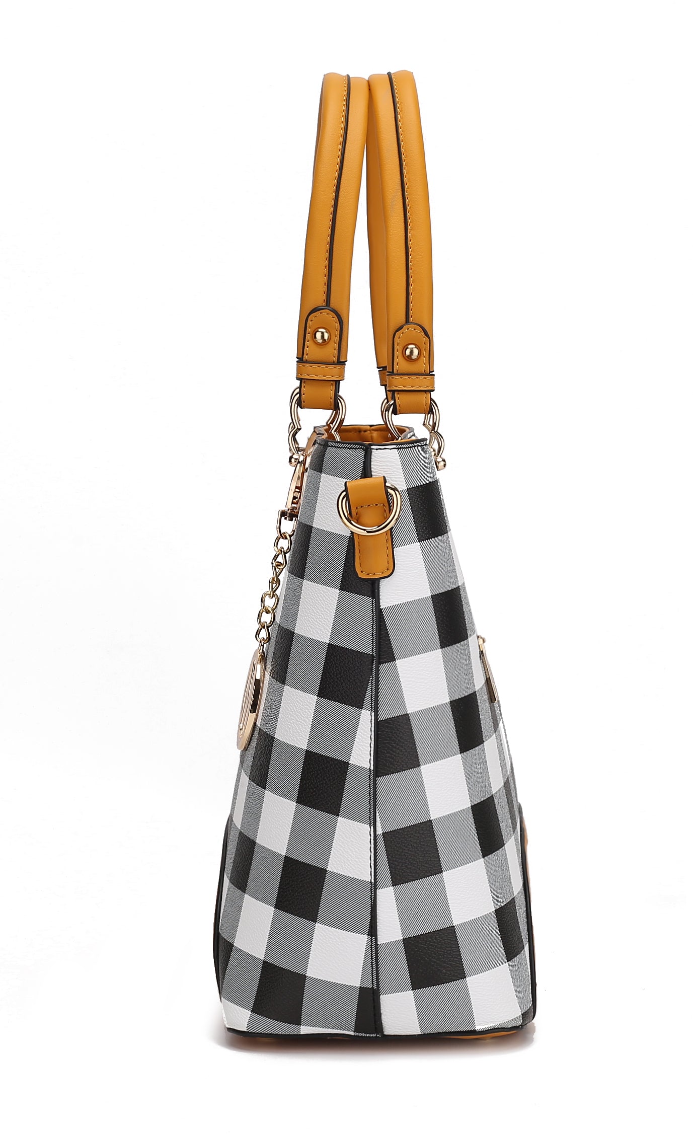 MKF CollectionGabriella Chekered Handbag With Wallet by Mia K