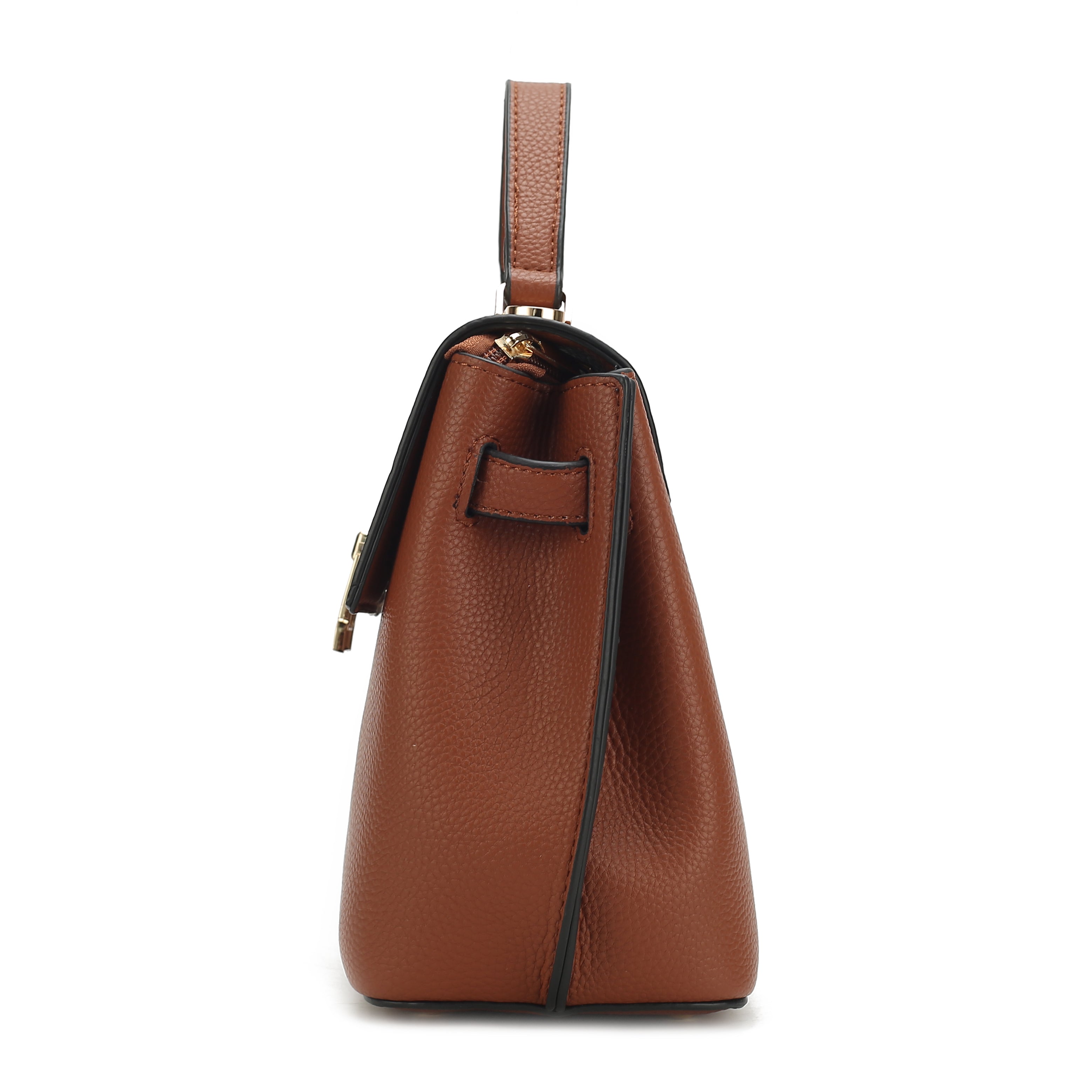 Hadley Vegan Leather Women Satchel Bag with Wristlet Wallet