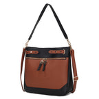 Evie two tone Vegan Leather Women Shoulder bag