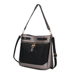 Evie two tone Vegan Leather Women Shoulder bag
