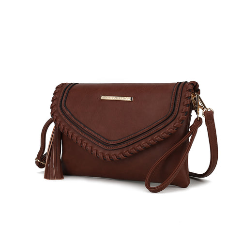 MKF Collection Remi Shoulder Handbag Vegan Leather Women by Mia K