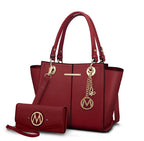 Ivy Vegan Leather Womens Tote Bag