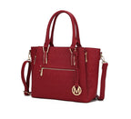 Cairo M Signature Satchel Handbag Vegan Leather Women