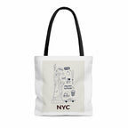 Symbols of NYC Everyday Tote Bag Medium