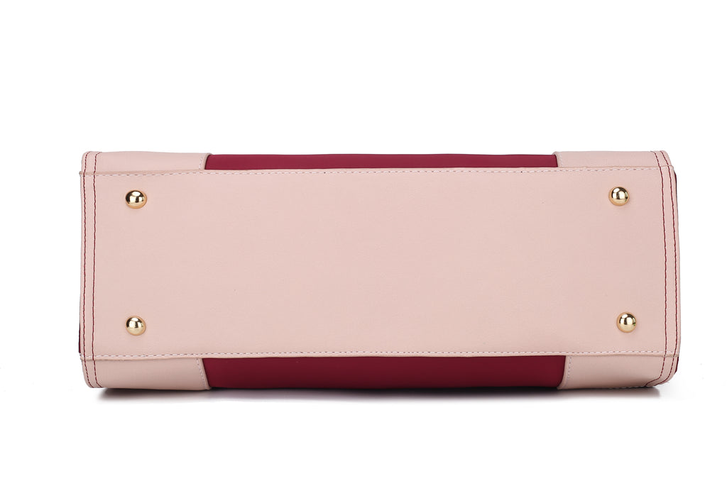 Louise Tote Handbag and Wallet Set Vegan Leather