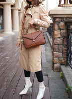 Angela Vegan Leather Women Satchel Bag