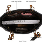 MKF Collection Rylee Tote Handbag Vegan Leather by Mia K