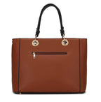 MKF Collection Julia Color-Block Women Satchel Bag by Mia K