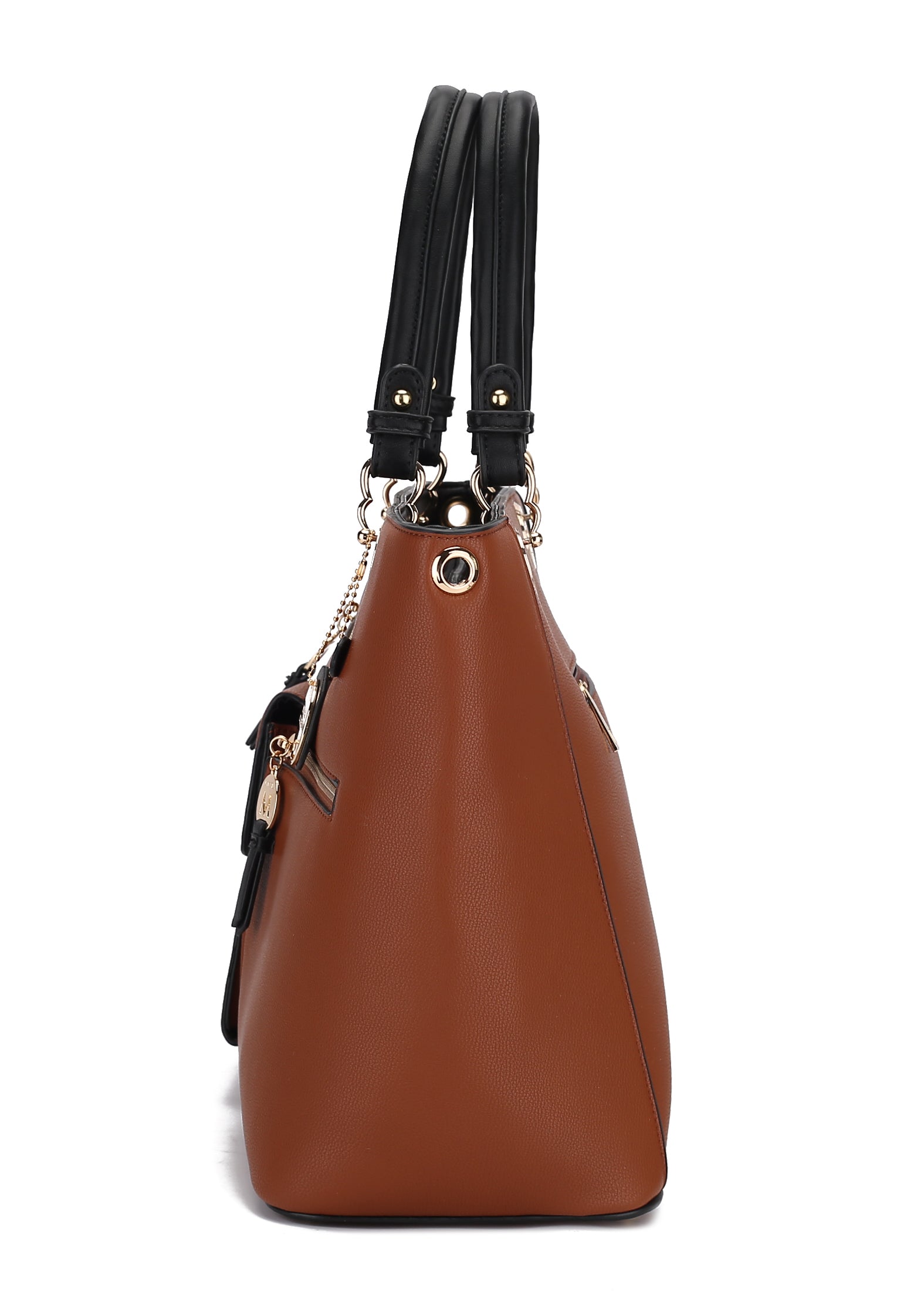MKF Collection Julia Color-Block Women Satchel Bag by Mia K