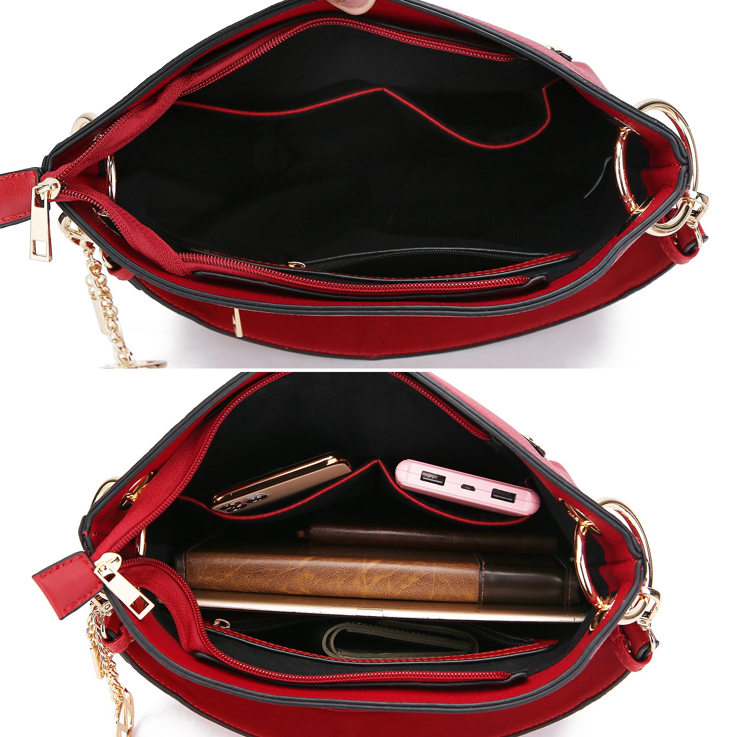 MKF Collection Grace Vegan Leather Women Tote Bag with Wallet By Mia k