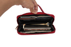 Ximena Vegan Leather Women Tote Bag with matching Wristlet Wallet
